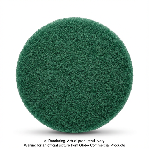 10" Green Scrubbing Floor Pad