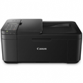 Pure high-resolution hero shot of the black Canon PIXMA TR4720 all-in-one printer on a white background.