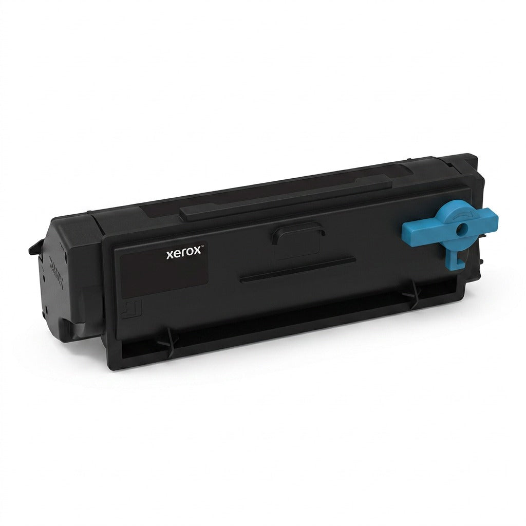 Xerox 006R04377 Genuine Black High Capacity Toner Cartridge, hero shot.