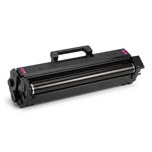 Pure hero shot of the Xerox 006R04385 Magenta Cartridge, isolated on a white background.