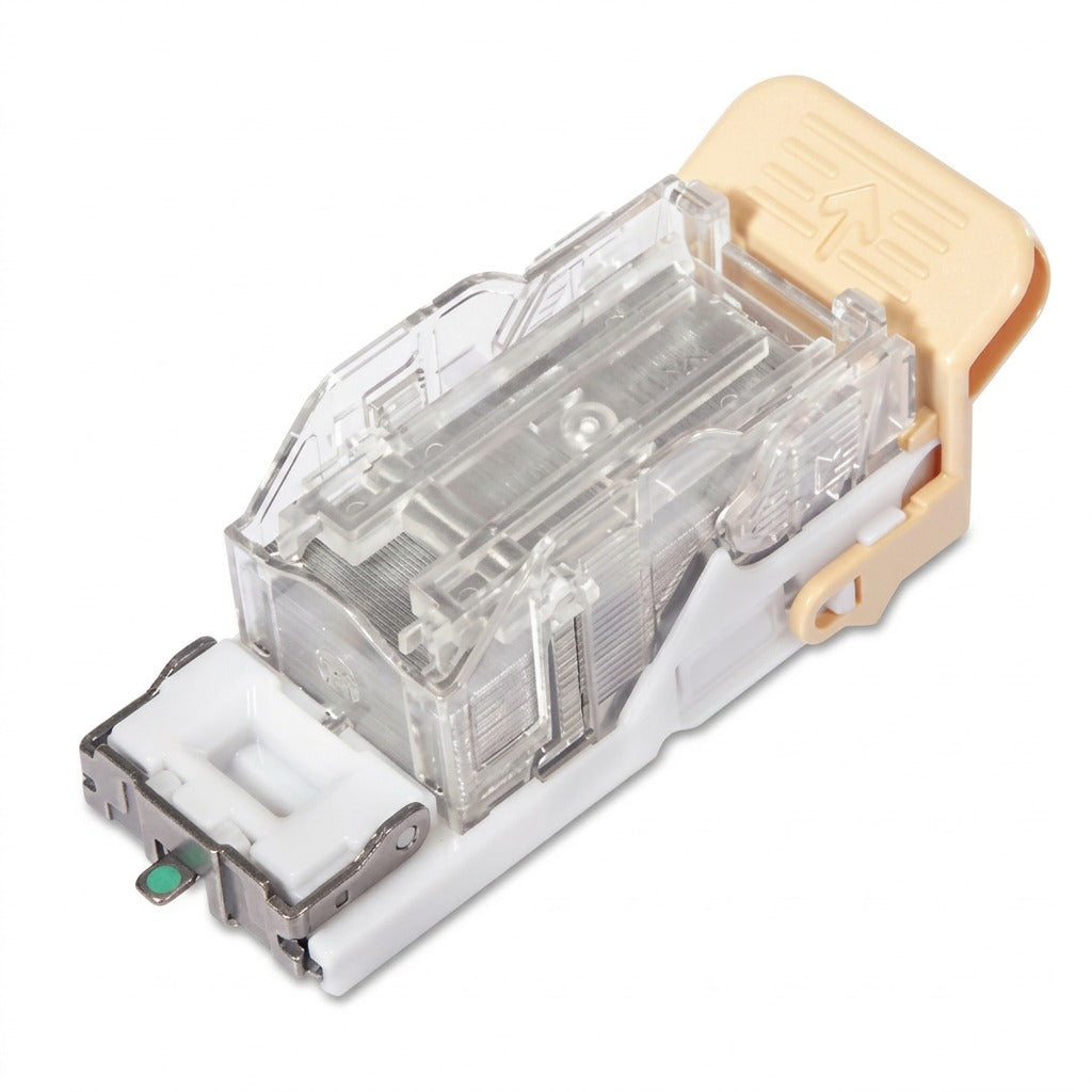 A high-resolution ecommerce hero shot of the Xerox 008R12964 staple cartridge on a pure white background.