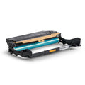 A high-resolution, centered view of the black and teal Xerox 101R00664 drum cartridge against a pure white background.