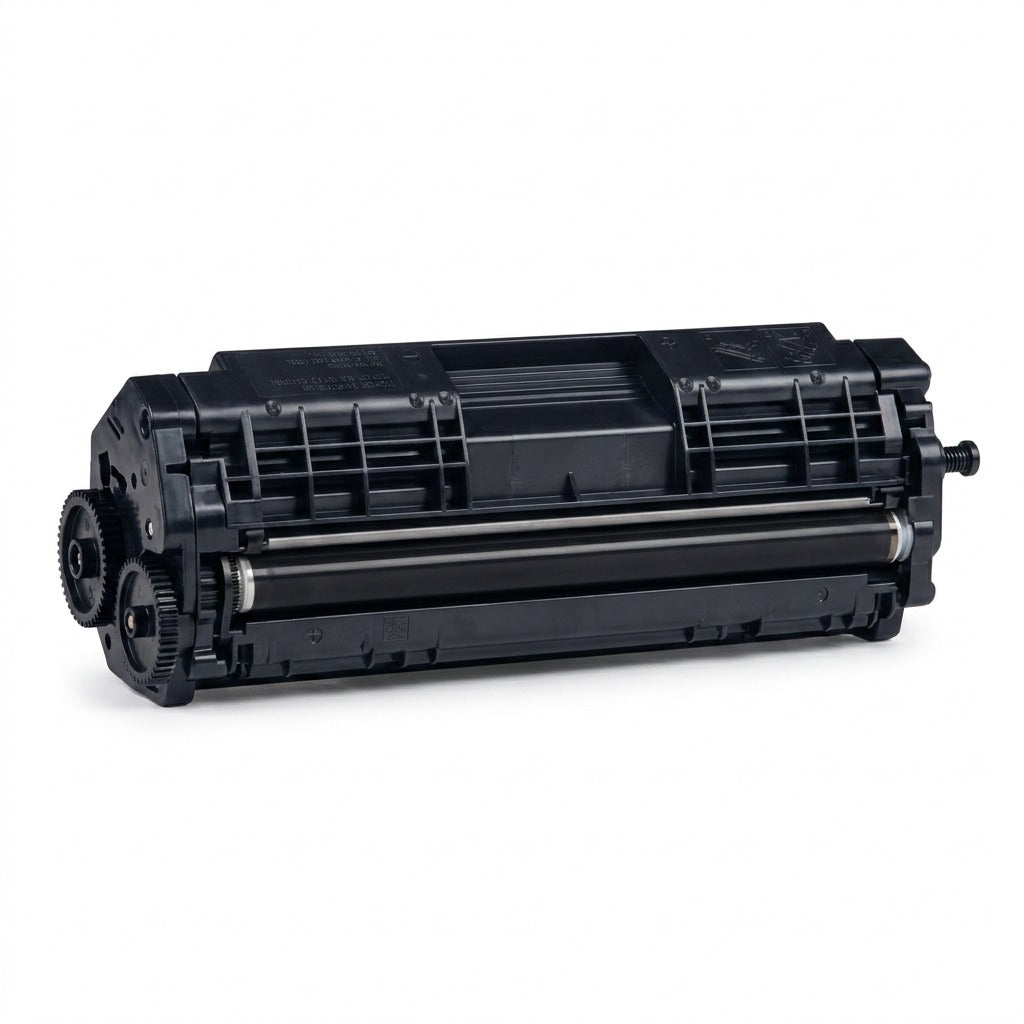 Pure high-resolution hero shot of Xerox 106R01047 toner cartridge on a pure white background.