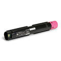 A high-resolution, pure white background ecommerce product photo of a Xerox 106R03743 magenta toner cartridge.