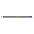 High-resolution hero shot of the blue STAEDTLER Lumocolor permanent glasochrom dry marker.