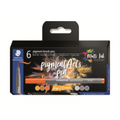 Pigment arts Brush Greys & Caramels