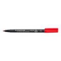 317-2 STAEDTLER-Mars Limited MARKER LUMO.MED.PERM.RED