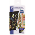 Metallic Col Pencil Metal 12Pc Fsc 100%