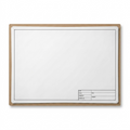 A high-resolution ecommerce hero shot of a cardboard-backed drawing pad with white paper.