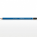 High-resolution hero shot of a single STAEDTLER Mars Lumograph 7B pencil.