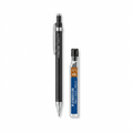 Pure high-resolution photo of the STAEDTLER Graphite 778 0.5mm mechanical pencil and leads, isolated on a white background.