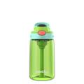 Contigo 2199279 Kids Autospout Straw Water Bottle ? 14 oz Leak-Proof Cool Lime w/ Jade