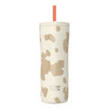 Contigo 2220932 Streeterville 2.0 Stainless Steel Tumbler with Straw ? 24 oz, Oatmilk