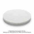 11"  White Super Polish Floor Pad