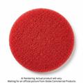 10"  Red Buffing Floor Pad