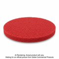 21"  Red Buffing Floor Pad