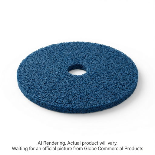 15"  Blue Cleaner Floor Pad