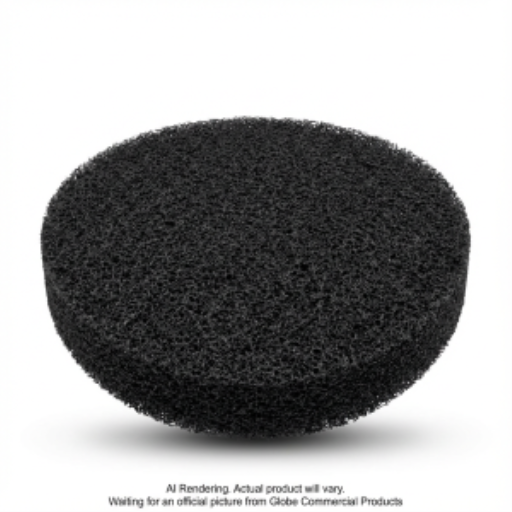 17"  Black Stripping Floor Pad