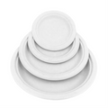 Compostable Round Plate - White / 9" (pack of 50)