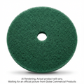 17"  Green Scrubbing Floor Pad