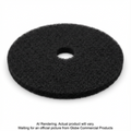 19"  Black Stripping Floor Pad