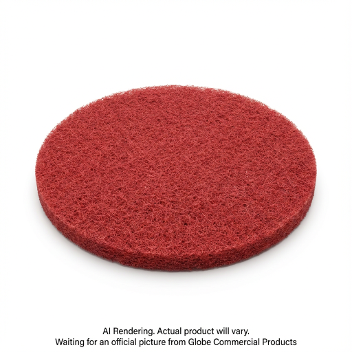 20"  Red Buffing Floor Pad