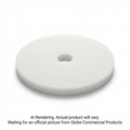 14"  White Super Polish Floor Pad