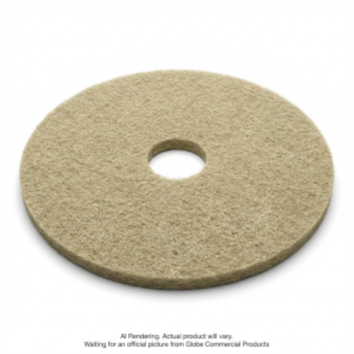 27"  Hair Blend Medium Ultra High Speed Burnishing Pad