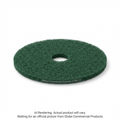 14"  Green Scrubbing Floor Pad