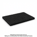 Black Stripping 14"  x 20"  Rectangular Floor Pad