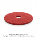 19"  Red Buffing Floor Pad