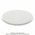 18"  White Super Polish Floor Pad
