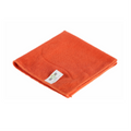 14"x14" Microfiber Cloth 240GSM Orange (Pack of 10)