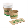 Coffee Cup Sleeves - 8 Oz to 10 Oz / Brown, Pack of 50