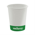 Hot/Cold Compostable Paper Cups - 20oz / White (50 cups Per Pack)
