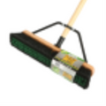 18" Assembled Wood Block  Contractor push broom-Medium fibers