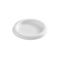 Portion Cup Lids Bagasse Compostable - 2 Oz / White (Pack of 100)