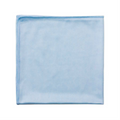 14?x14? Glass/Mirror Microfiber Cloth Blue (Pack of 10)