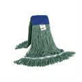 Syn-Pro? Synthetic Looped End Wet Mop Wide Band Green 16oz