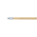 15/16" x 54" Threaded Metal-Tip Lacq Wood Handle