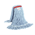 Syn-Pro? Synthetic Looped End Wet Mop Narrow Band Blue 20oz Bagged