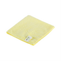 14"x14" Microfiber Cloth 240GSM Yellow (Pack of 10)