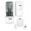 Touch-Free Dual Tip Bulk Lotion or Foam Soap Dispenser - White