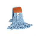 Syn-Pro? Synthetic Looped End Wet Mop Wide Band Blue 20oz