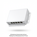 Omada 5-Port Gigabit Smart Switch with 1-Port PoE++ In and 4-Port PoE+ Out