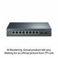 Omada 8-Port 2.5GBASE-T Easy Managed Switch with 2 10GE SFP+ Slots
