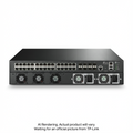 Omada 48-PortGigabit Stackable L3 Managed PoE+ Switch with 6 10GE SFP+ Slots