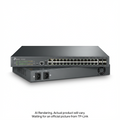 TP-Link Omada Campus 24-Port SFP Stackable Lite L3 Managed Switch with 4? 10G Slots