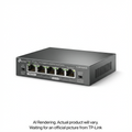 5-Port Gigabit Desktop Switch with 1-Port PoE++ In and 4-Port PoE+ Out