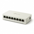 A professional hero shot of the 8-Port Desktop Switch against a pure white background.